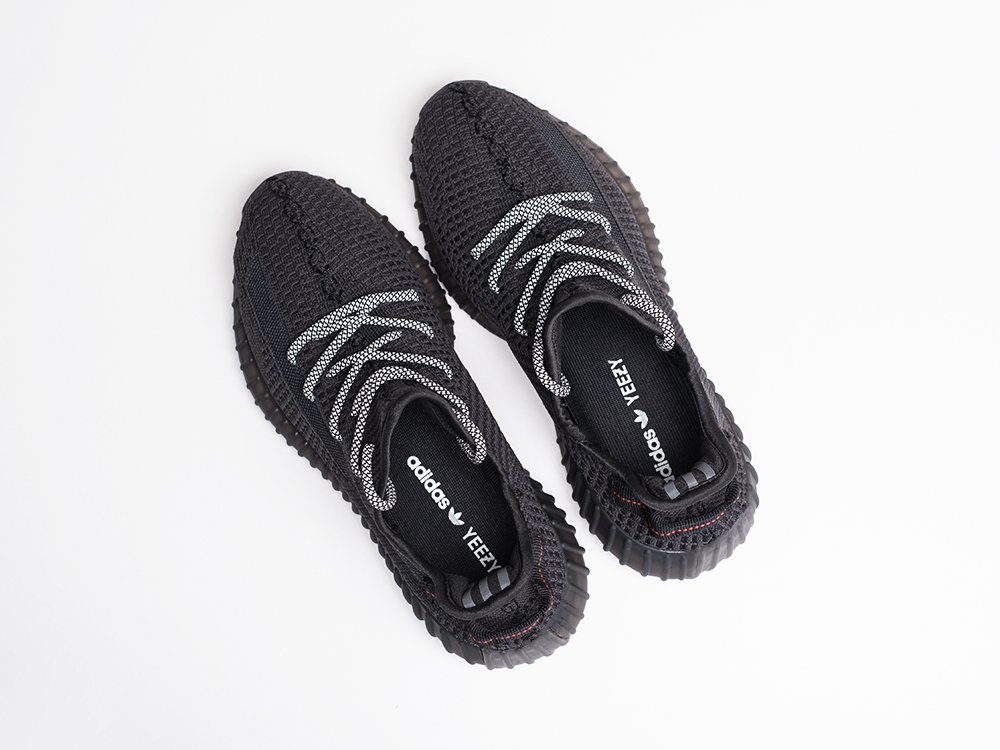 Adidas Yeezy 350 Boost v2 черные мужские (AR14646) - фото 6 Adidas Yeezy 350 Boost v2 черные мужские (AR14646) - фото 6