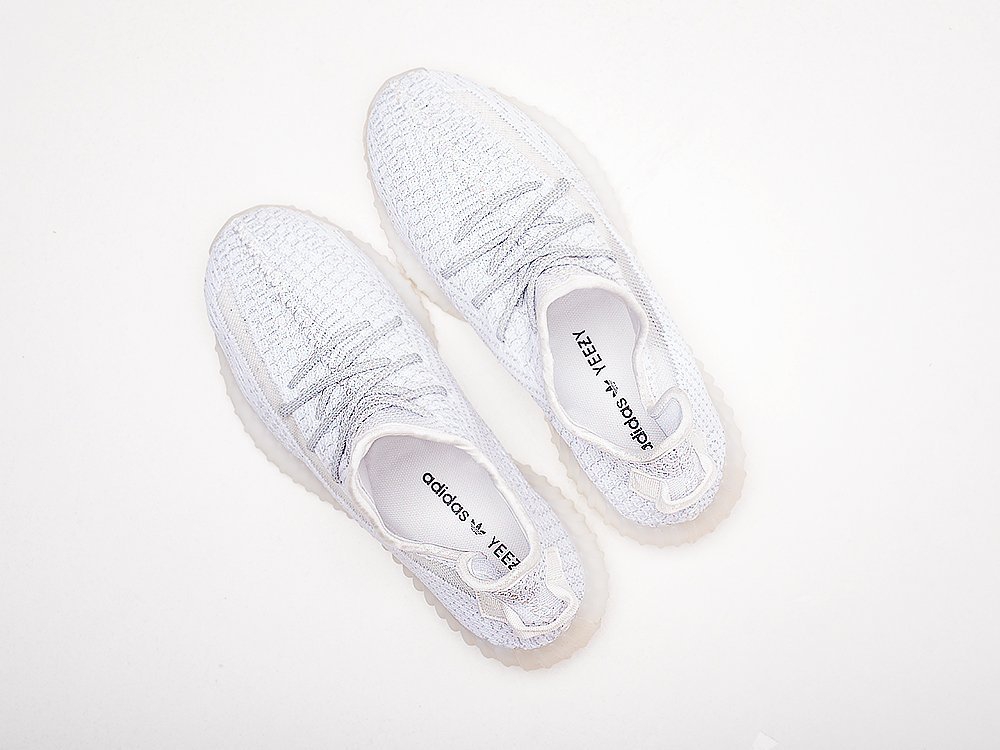 Adidas Yeezy 350 Boost v2 Static Reflective белые мужские (AR14724) - фото 6 Adidas Yeezy 350 Boost v2 Static Reflective белые мужские (AR14724) - фото 6