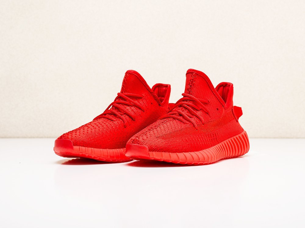 Adidas Yeezy 350 Boost v2 красные женские (AR14739) - фото 3 Adidas Yeezy 350 Boost v2 красные женские (AR14739) - фото 3