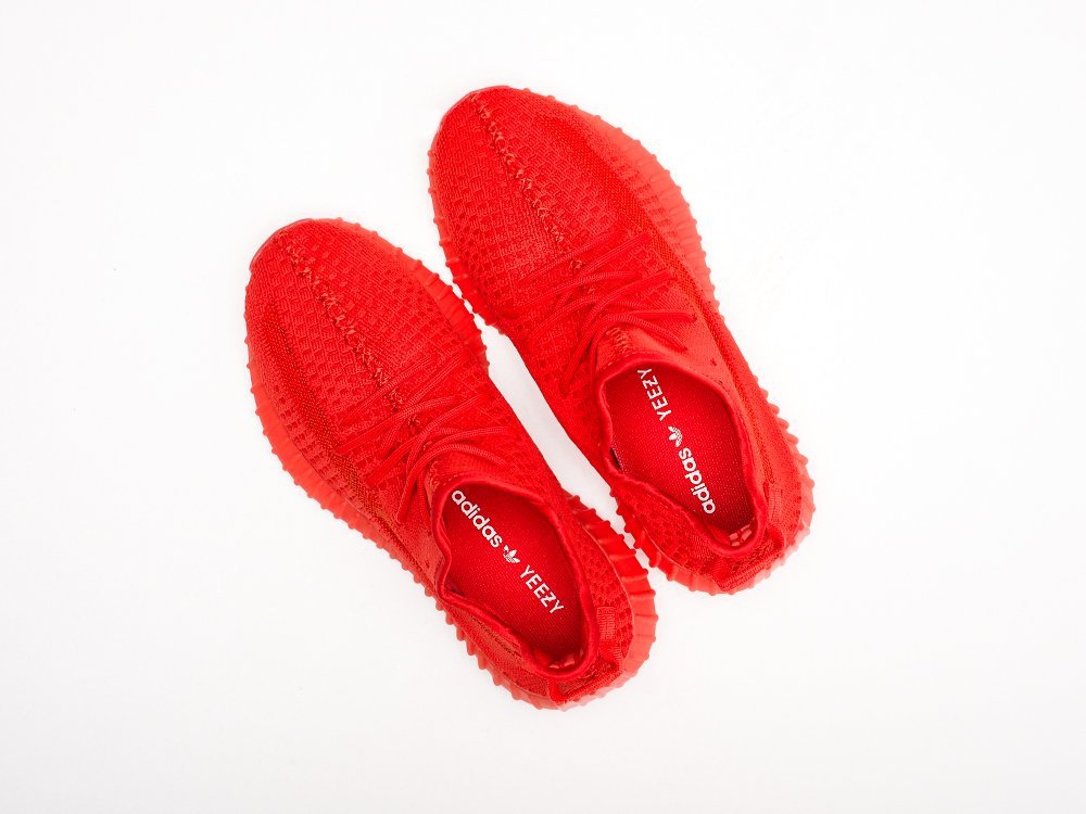 Adidas Yeezy 350 Boost v2 красные женские (AR14739) - фото 6
