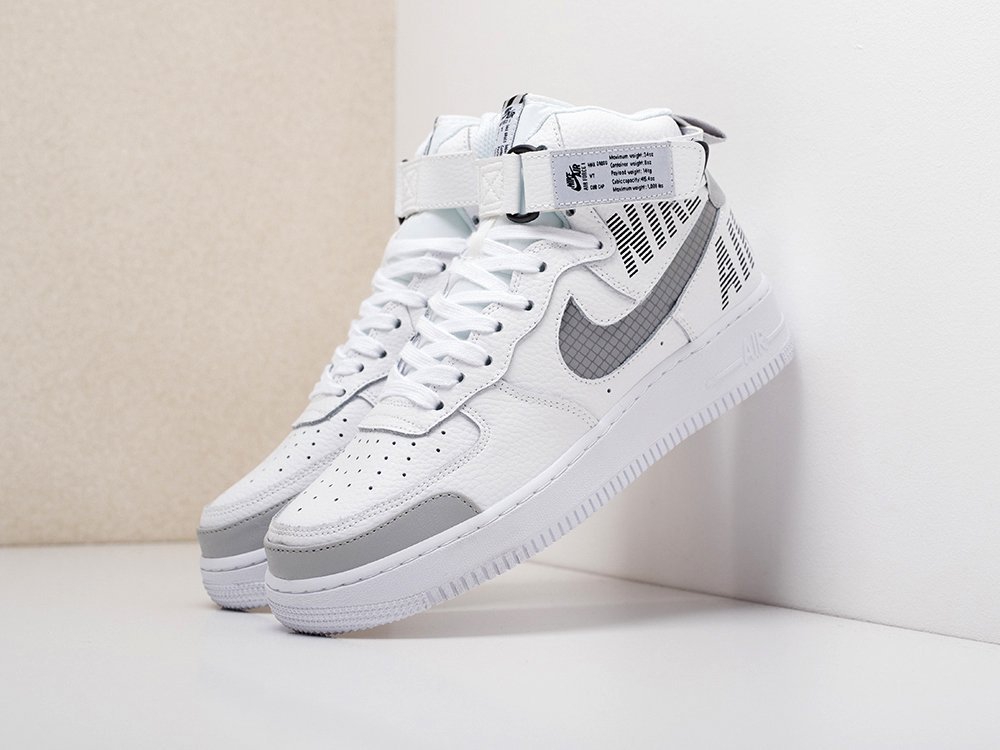 мужские кроссовки Nike Air Force 1 High 07 LV8 2 White / Wolf Grey / Dark Grey / Black