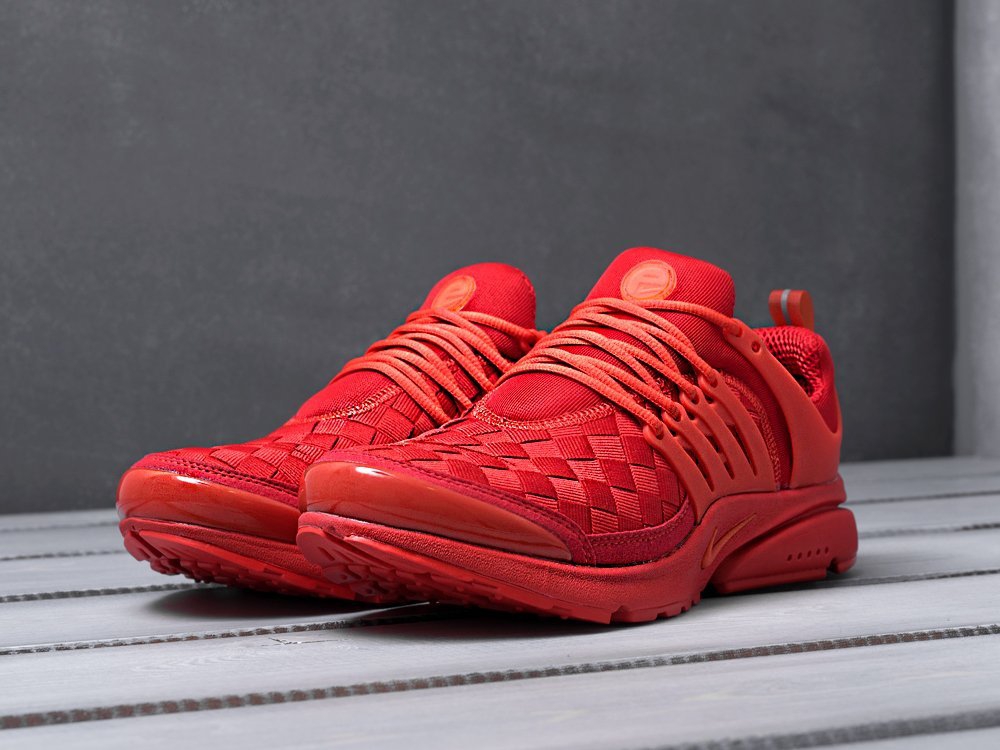 Nike Air Presto SE Woven красные мужские (AR14755) - фото 3 Nike Air Presto SE Woven красные мужские (AR14755) - фото 3