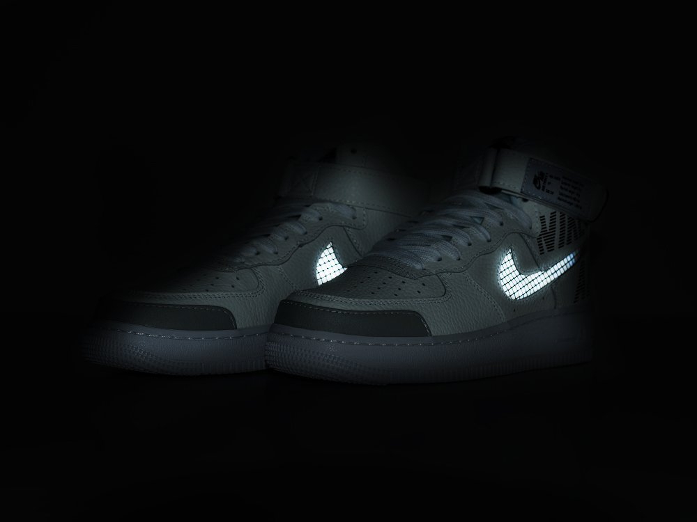 Nike Air Force 1 High 07 LV8 2 белые женские (AR14760) - фото 7 Nike Air Force 1 High 07 LV8 2 белые женские (AR14760) - фото 7