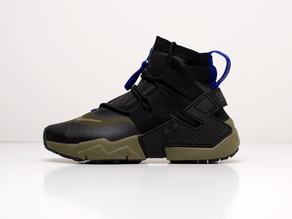 Nike Air Huarache Gripp черные мужские (AR14809) - фото 1 Nike Air Huarache Gripp черные мужские (AR14809) - фото 1