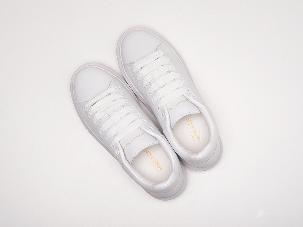 Alexander McQueen Lace-Up Sneaker белые женские (AR14810) - фото 6