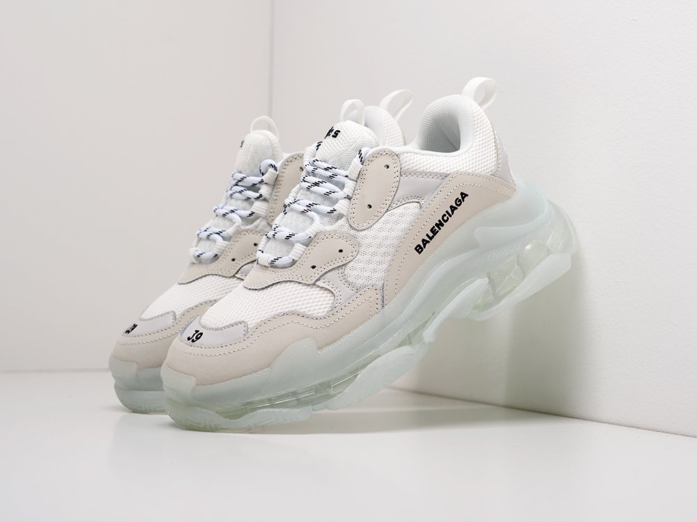 Balenciaga Triple S Сlear Sole желтые женские (AR14874) - фото 2 Balenciaga Triple S Сlear Sole желтые женские (AR14874) - фото 2