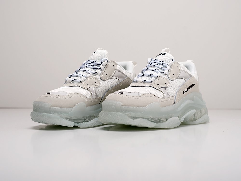 Balenciaga Triple S Сlear Sole желтые женские (AR14874) - фото 3 Balenciaga Triple S Сlear Sole желтые женские (AR14874) - фото 3