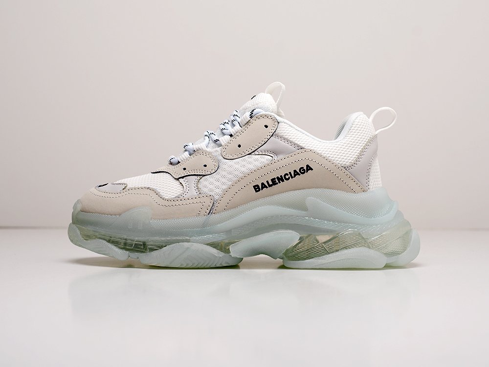 Balenciaga Triple S Сlear Sole желтые женские (AR14874) - фото 1