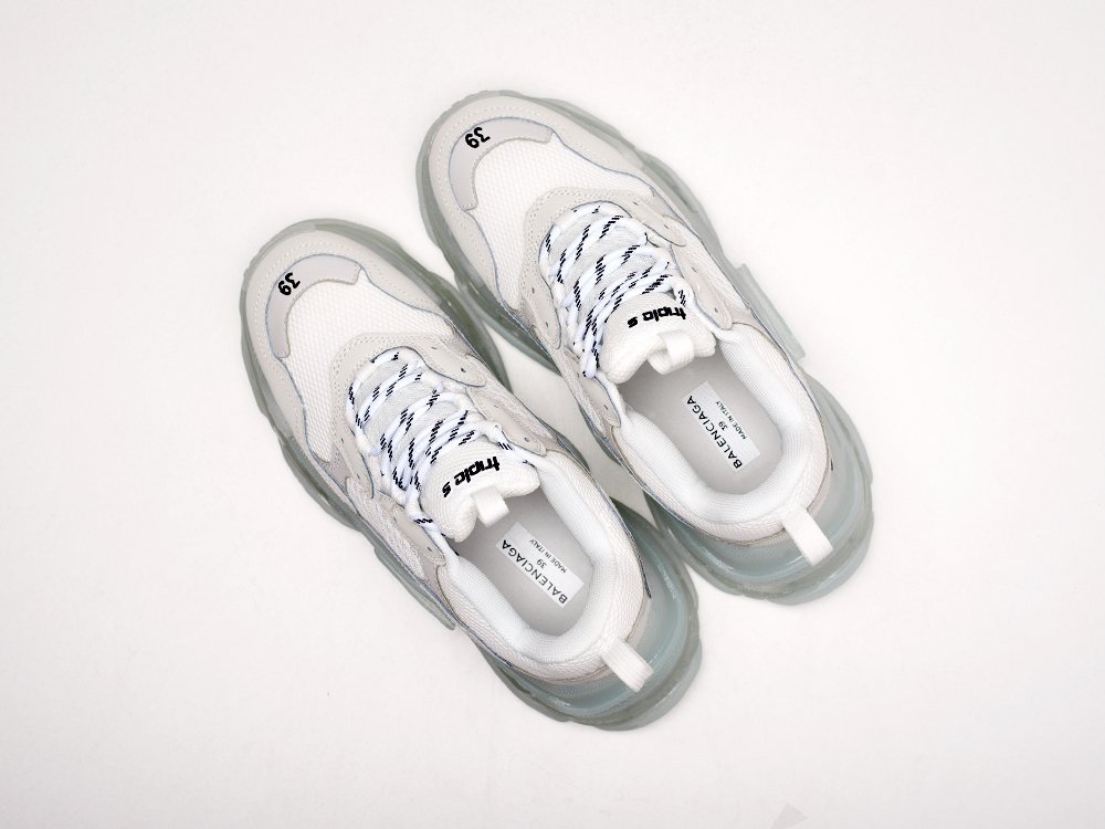 Balenciaga Triple S Сlear Sole желтые женские (AR14874) - фото 6 Balenciaga Triple S Сlear Sole желтые женские (AR14874) - фото 6