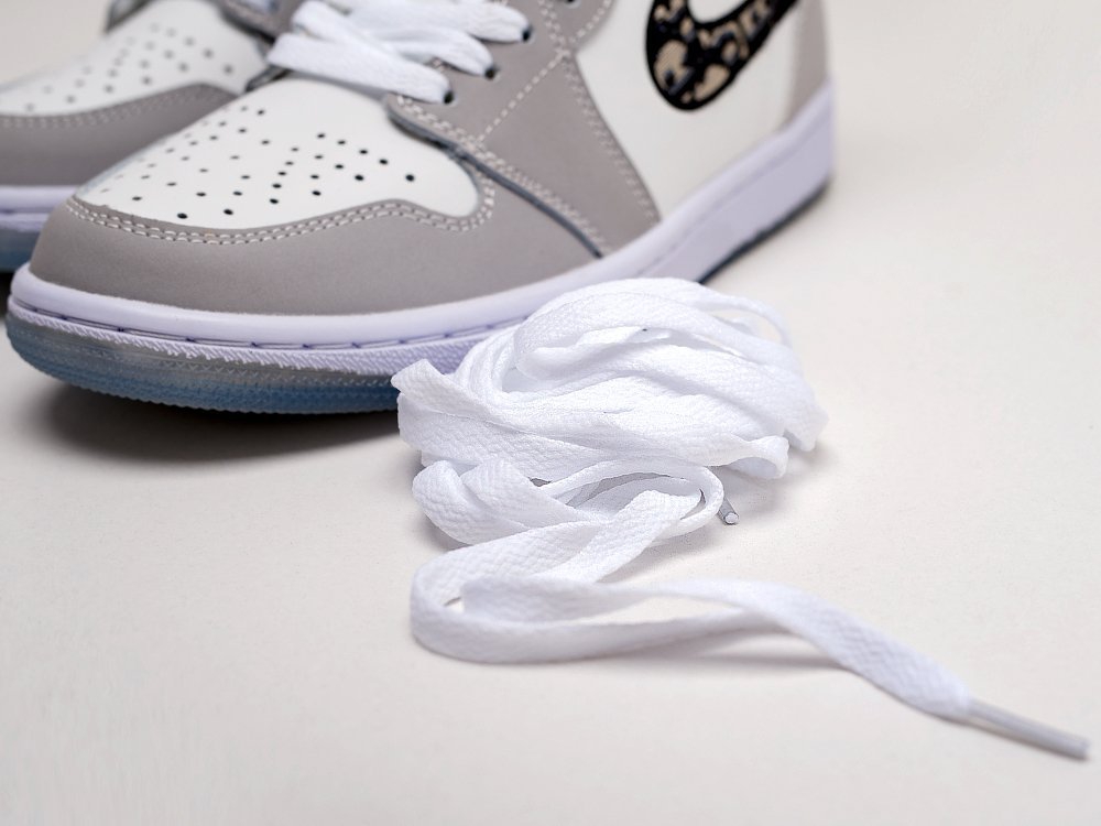 Nike Air Jordan 1 серые женские (AR14941) - фото 7 Nike Air Jordan 1 серые женские (AR14941) - фото 7