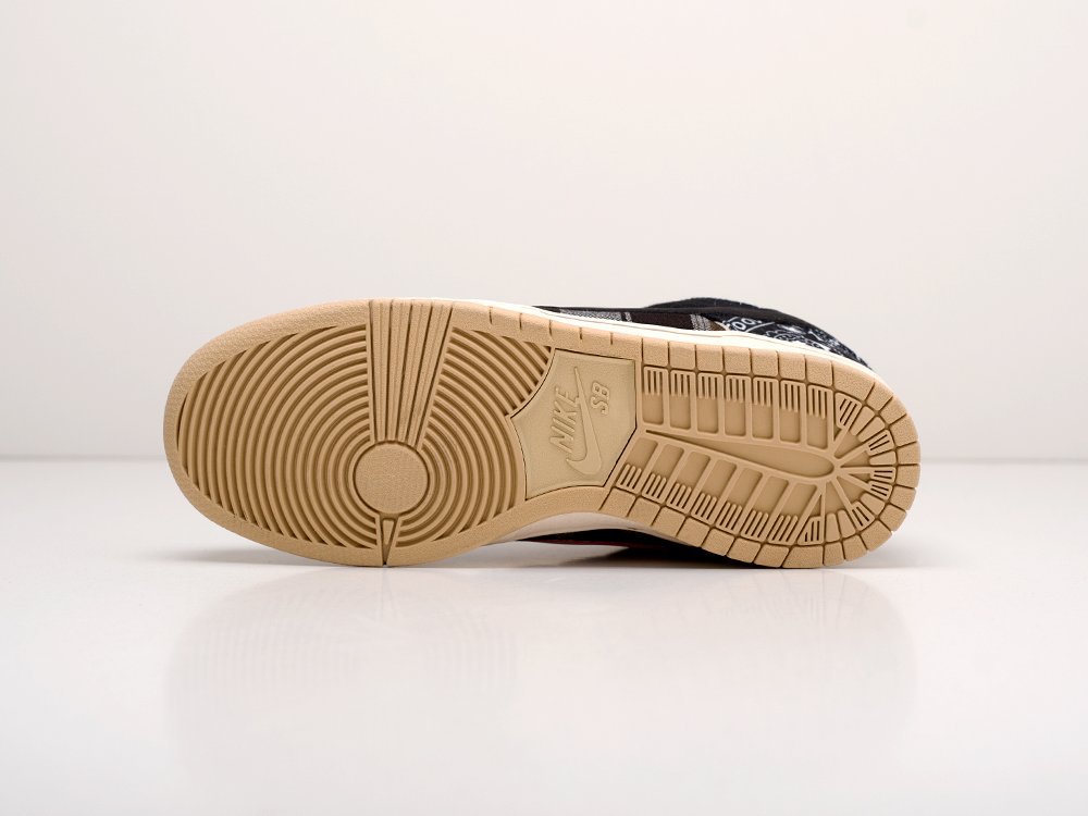 Nike Air Jordan 1 Low x Travis Scott коричневые мужские (AR14951) - фото 4 Nike Air Jordan 1 Low x Travis Scott коричневые мужские (AR14951) - фото 4