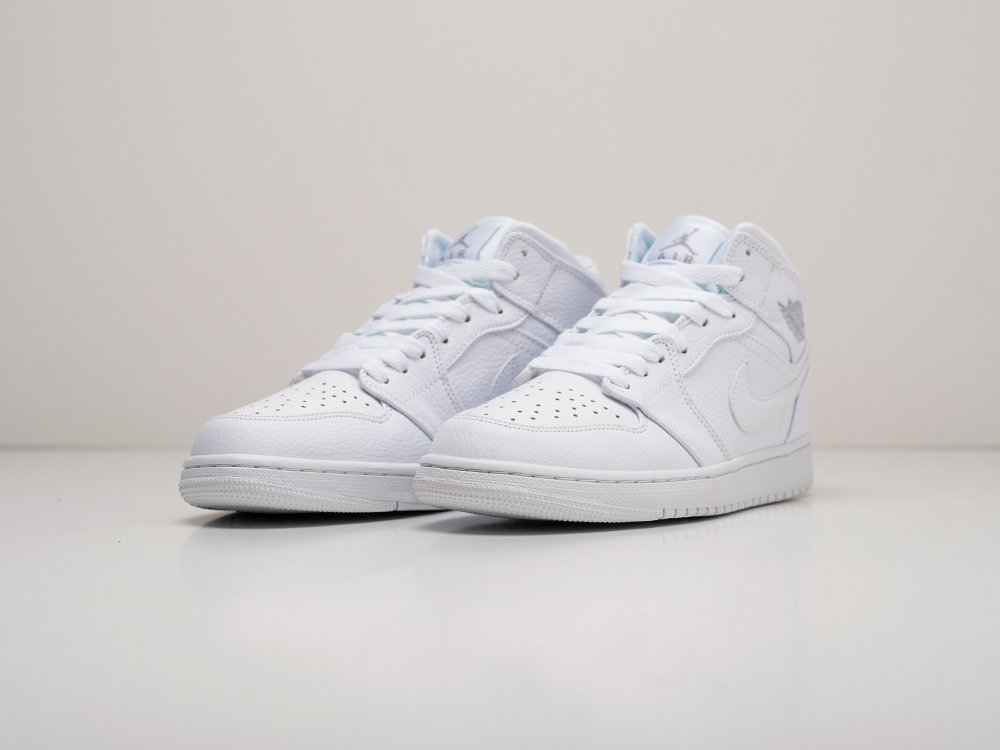 Nike Air Jordan 1 белые женские (AR15007) - фото 3