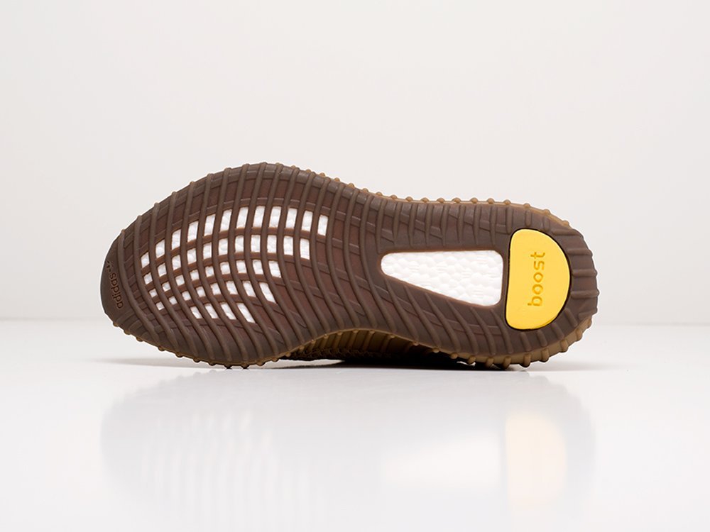 Adidas Yeezy 350 Boost v2 Earth коричневые мужские (AR15008) - фото 5