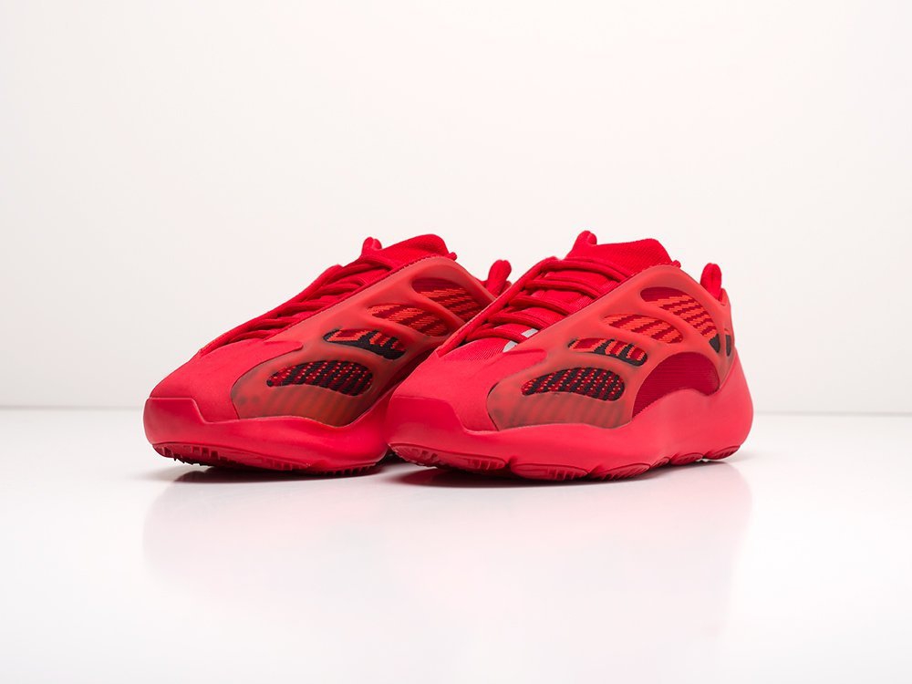 Adidas Yeezy Boost 700 v3 красные женские (AR15142) - фото 3