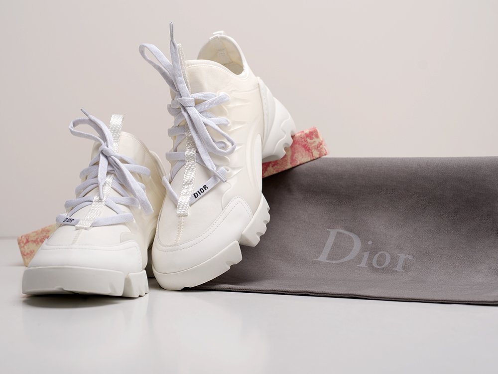Женские кроссовки Dior D-Connect Low-Top WMNS White (36-40 размер) фото 7