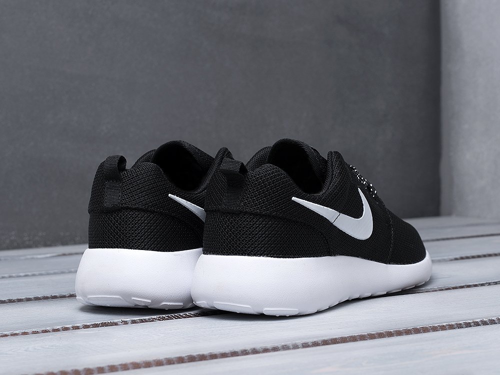 Nike Roshe Run черные текстиль мужские (AR15241) - фото 4 Nike Roshe Run черные текстиль мужские (AR15241) - фото 4