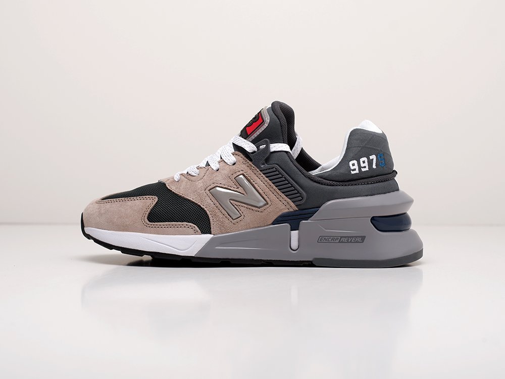 мужские кроссовки New Balance 997 Sport Brown / Black / White / Grey