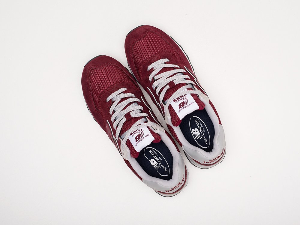 New Balance 574 бордовые мужские (AR15275) - фото 3 New Balance 574 бордовые мужские (AR15275) - фото 3