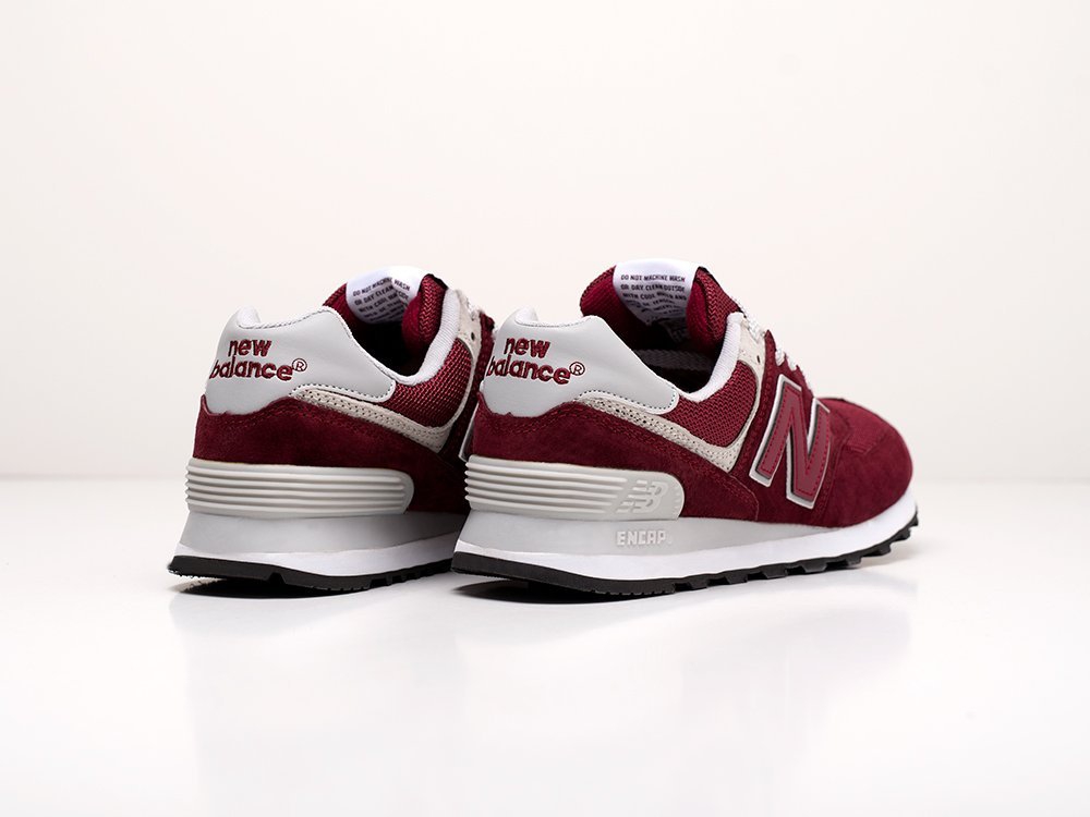 New Balance 574 бордовые мужские (AR15275) - фото 5 New Balance 574 бордовые мужские (AR15275) - фото 5
