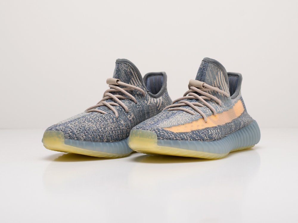 Adidas Yeezy 350 Boost v2 Israfil серые мужские (AR15325) - фото 3 Adidas Yeezy 350 Boost v2 Israfil серые мужские (AR15325) - фото 3