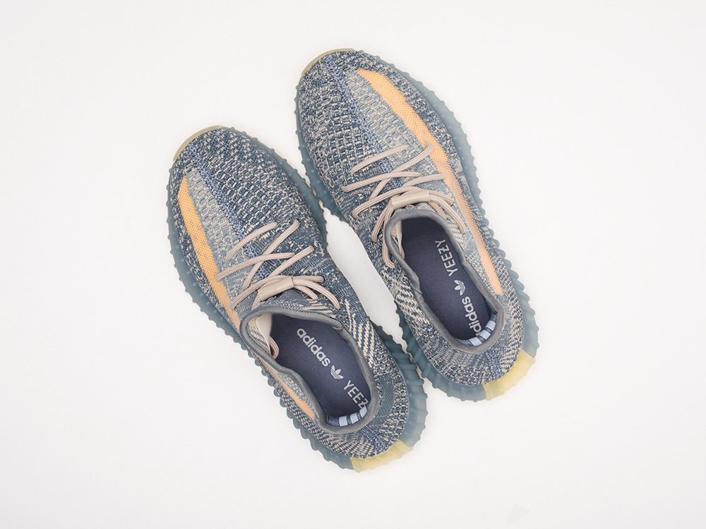 Adidas Yeezy 350 Boost v2 Israfil серые мужские (AR15325) - фото 5