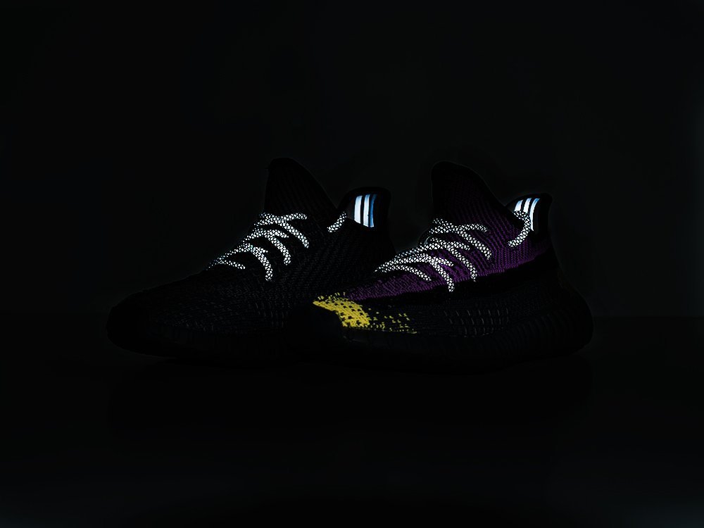 Adidas Yeezy 350 Boost v2 черные женские (AR15331) - фото 6