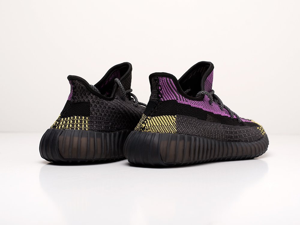 мужские кроссовки Adidas Yeezy 350 Boost v2 Purple / Yellow / Black / Grey / Black