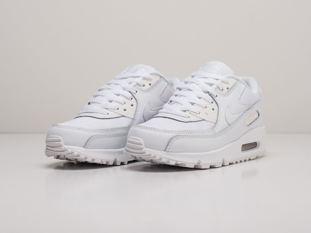 Nike Air Max 90 белые мужские (AR15381) - фото 4 Nike Air Max 90 белые мужские (AR15381) - фото 4