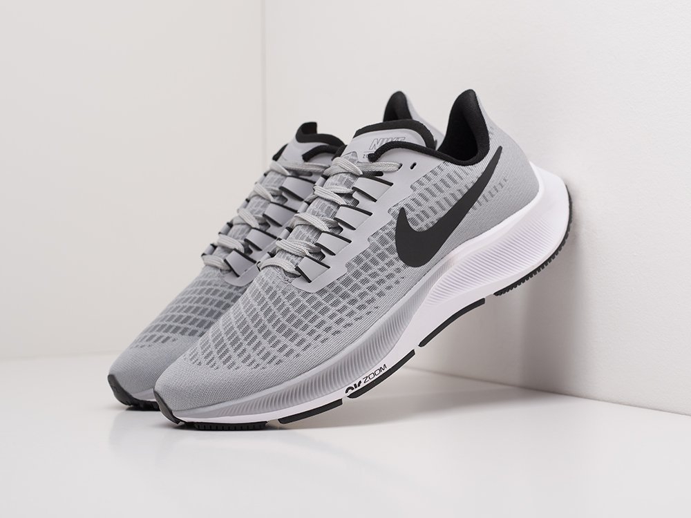 Nike Zoom Pegasus 37 серые мужские (AR15416) - фото 2 Nike Zoom Pegasus 37 серые мужские (AR15416) - фото 2