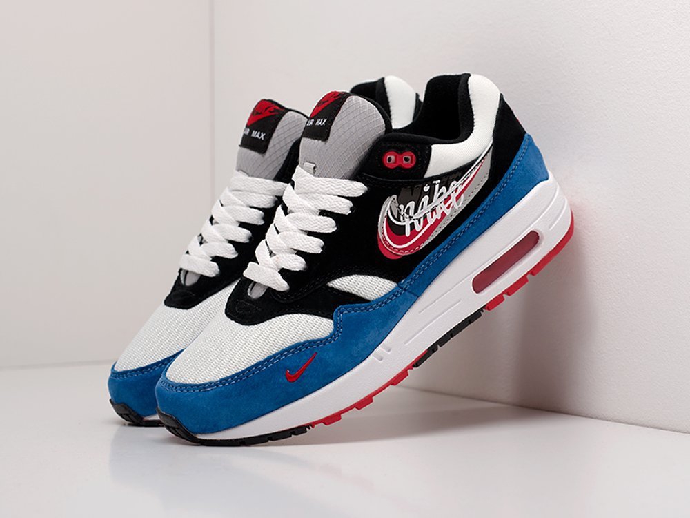 Nike Air Max 1 разноцветные мужские (AR15455) - фото 2 Nike Air Max 1 разноцветные мужские (AR15455) - фото 2