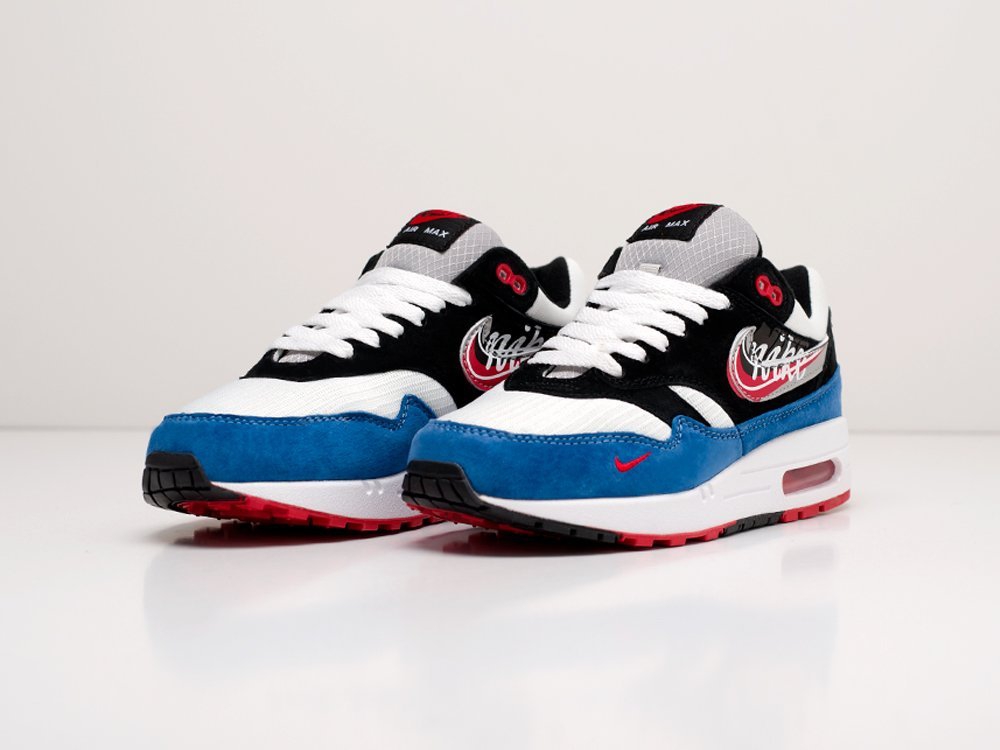 Nike Air Max 1 разноцветные мужские (AR15455) - фото 3 Nike Air Max 1 разноцветные мужские (AR15455) - фото 3