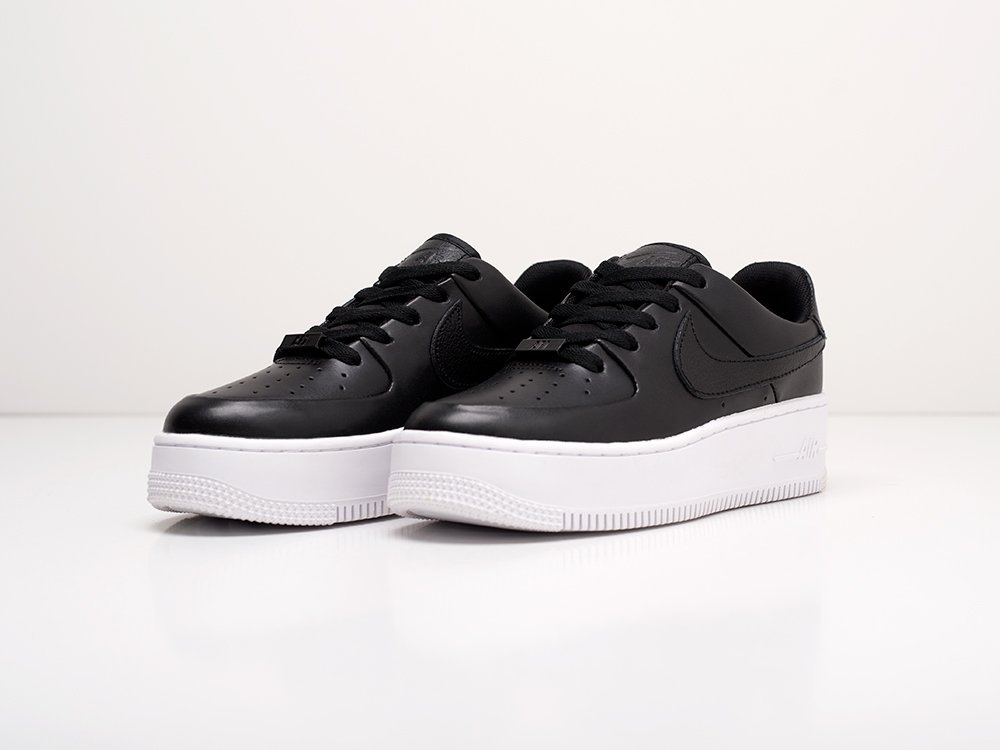 black air forces with white bottoms