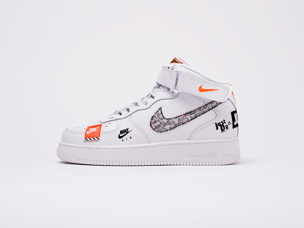Женские кроссовки Nike Air Force 1 WMNS Just Do It White (36-40 размер) фото 1