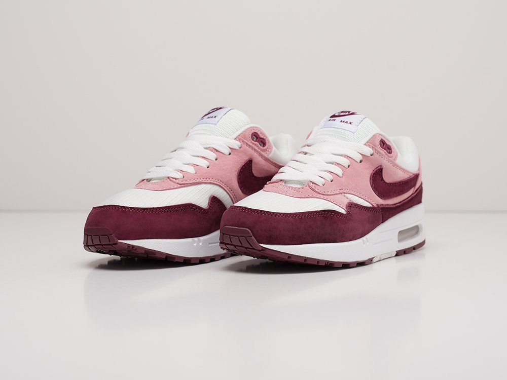Nike Air Max 1 бордовые женские (AR15545) - фото 3 Nike Air Max 1 бордовые женские (AR15545) - фото 3