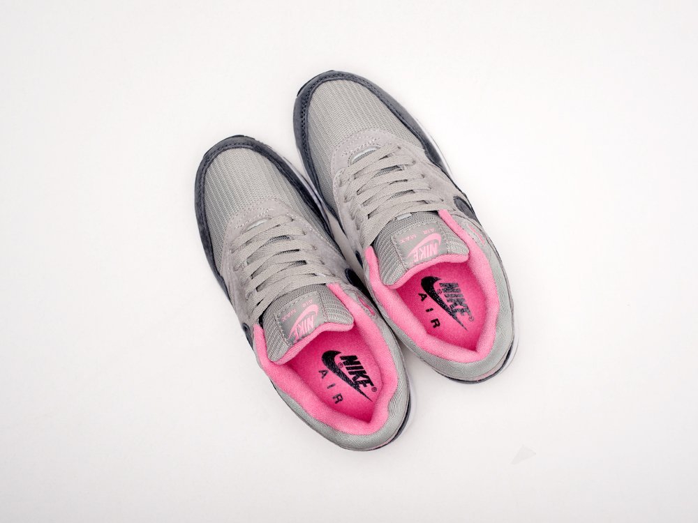 Женские кроссовки Nike Air Max 1 WMNS Grey Wolf Grey Pink White (36-40 размер) фото 6