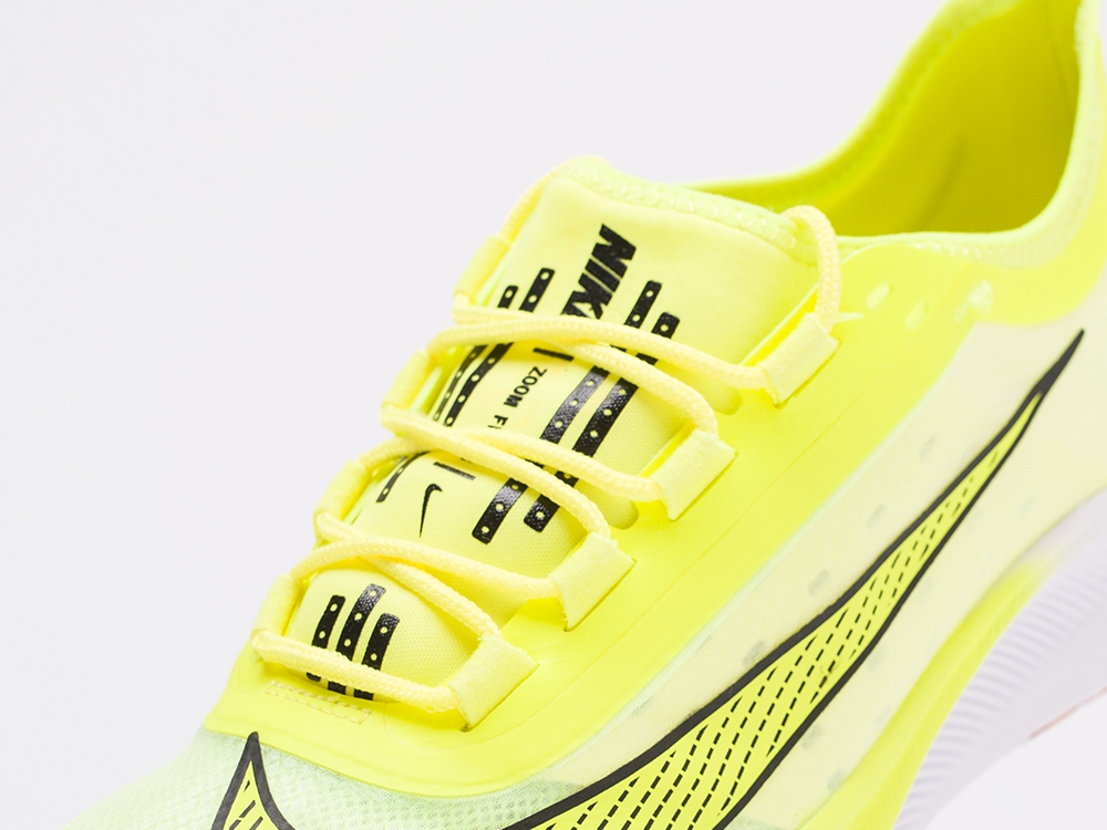 Nike Zoom Fly 3 желтые мужские (AR15573) - фото 6