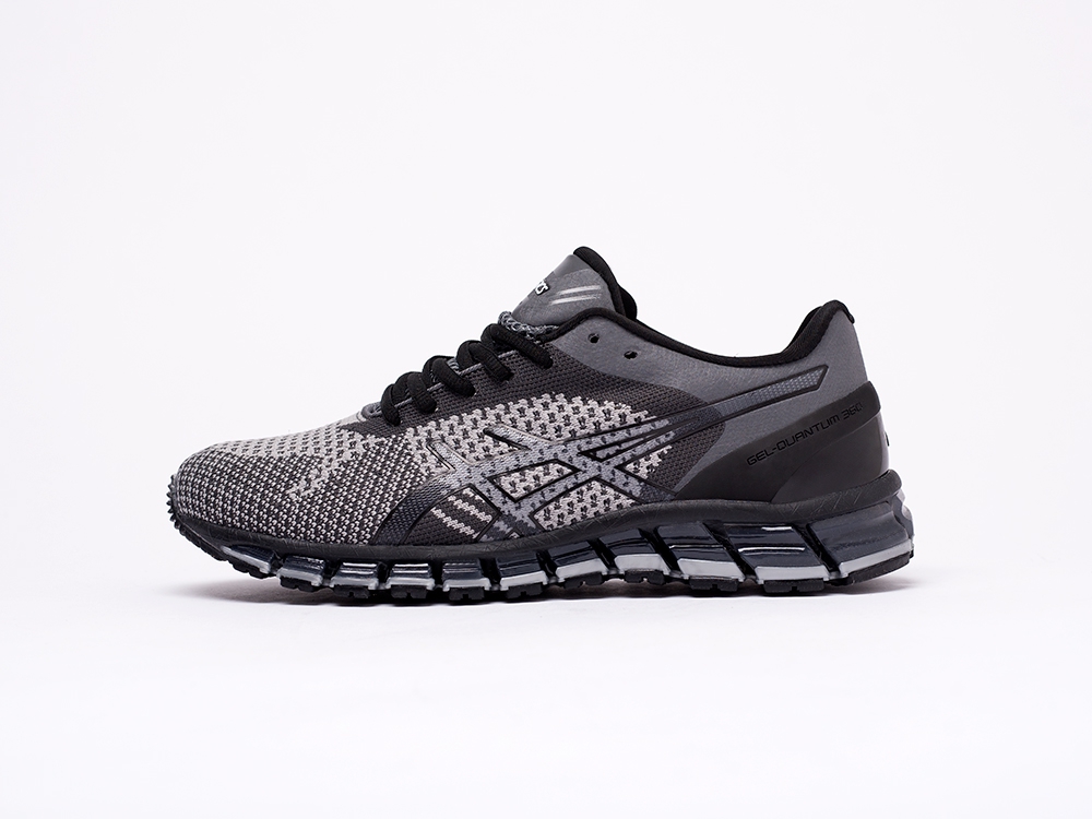 мужские кроссовки Asics Gel-Quantum 360 Black Grey Wolf-Grey