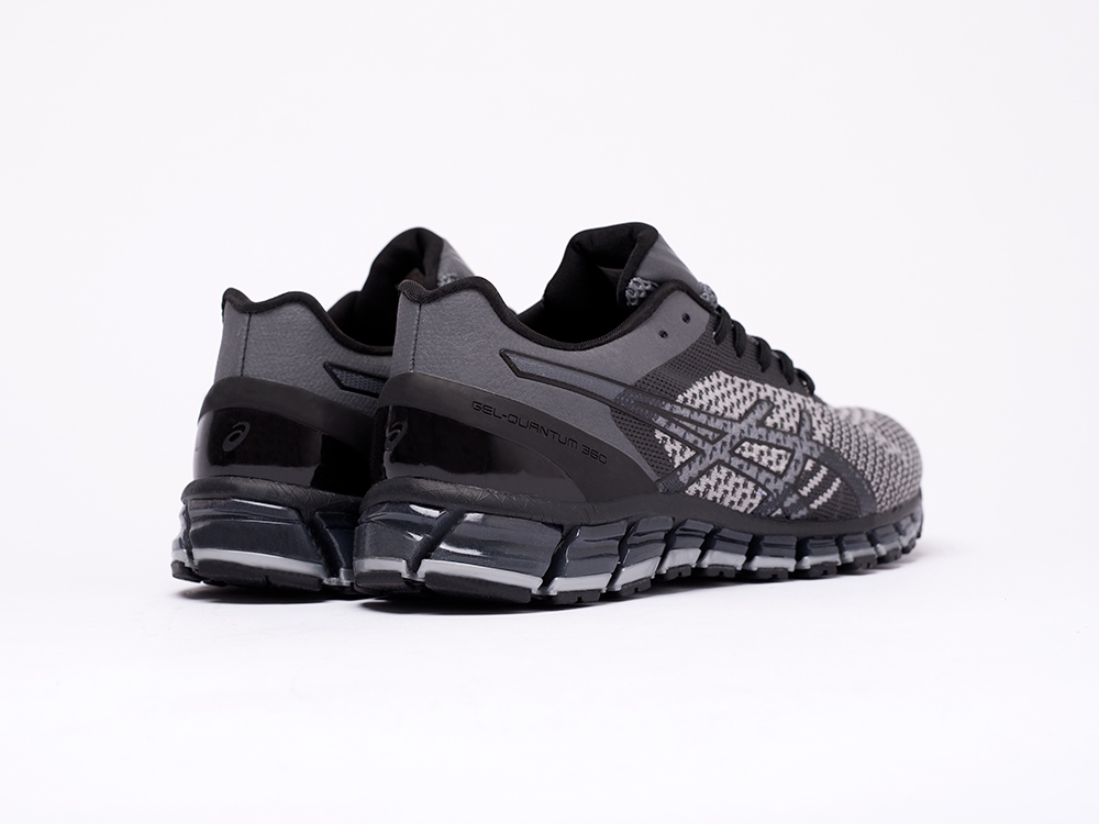 мужские кроссовки Asics Gel-Quantum 360 Black Grey Wolf-Grey