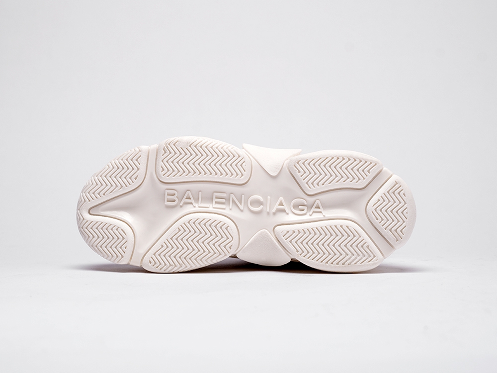 Мужские кроссовки Balenciaga Triple S All White (40-45 размер) фото 5