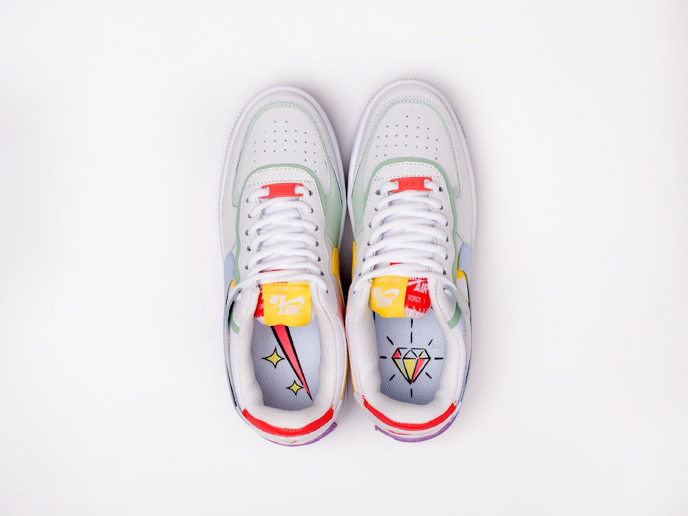 Nike Air Force 1 Shadow WMNS разноцветные женские (AR15612) - фото 3 Nike Air Force 1 Shadow WMNS разноцветные женские (AR15612) - фото 3