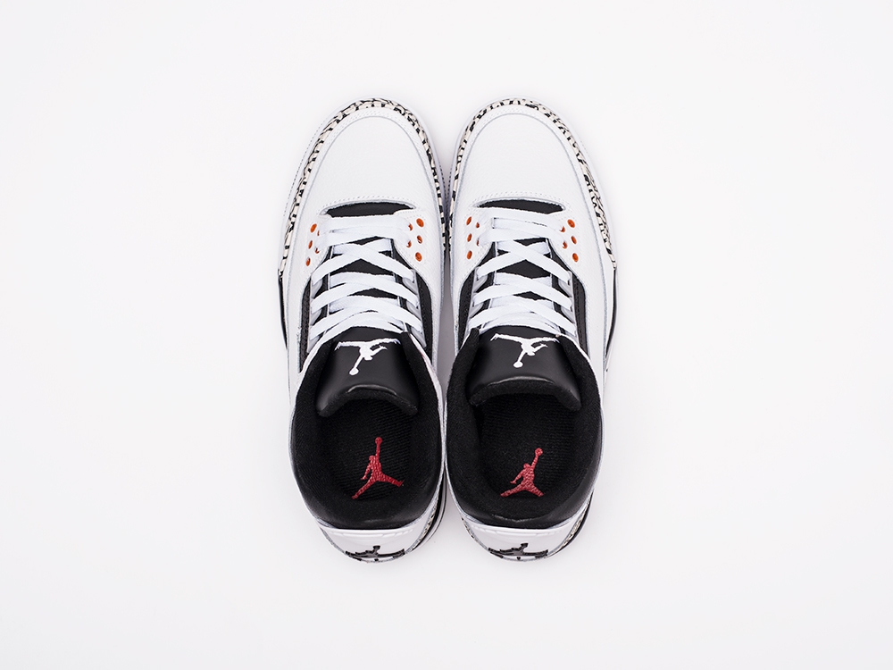 Nike Air Jordan 3 Retro 88 белые мужские (AR15666) - фото 3