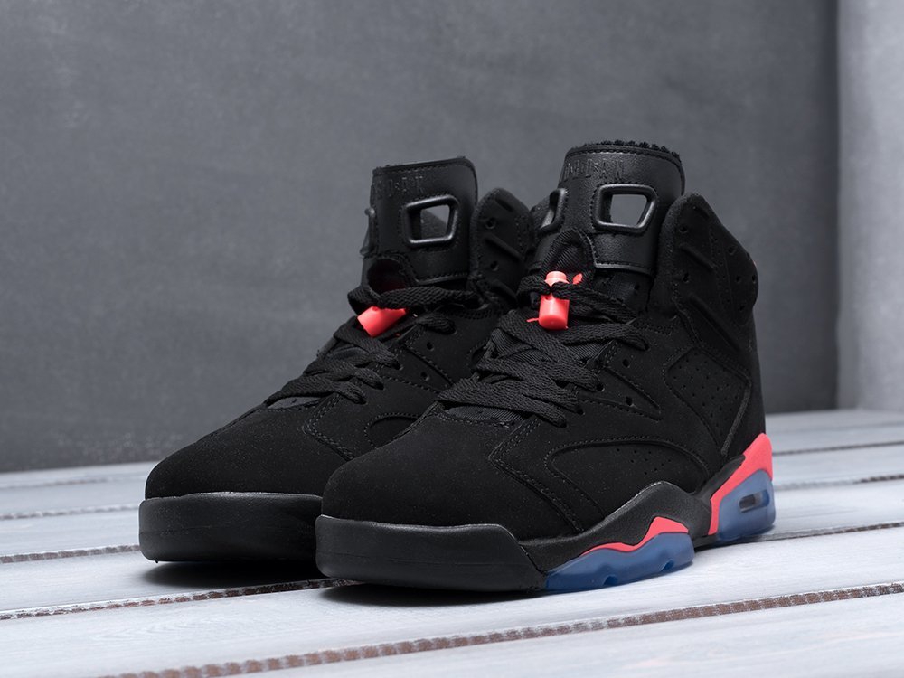 Nike Air Jordan 6 Retro Infrared черные мужские (AR15668) - фото 3 Nike Air Jordan 6 Retro Infrared черные мужские (AR15668) - фото 3