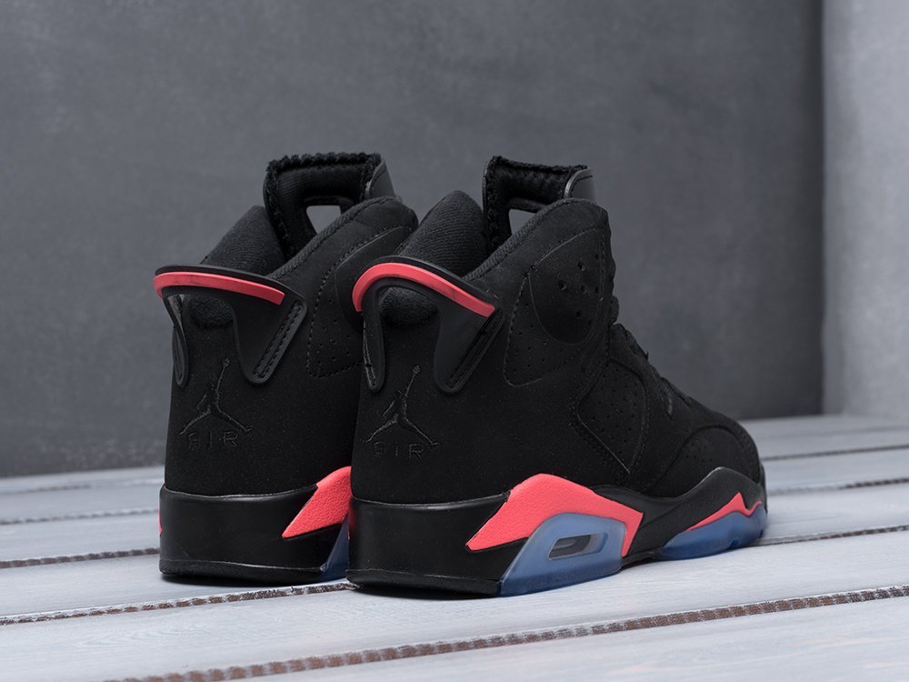 Nike Air Jordan 6 Retro Infrared черные мужские (AR15668) - фото 5 Nike Air Jordan 6 Retro Infrared черные мужские (AR15668) - фото 5