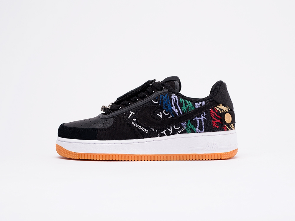 Nike x Travis Scott Air Force 1 Low WMNS черные женские (AR15699) - фото 1