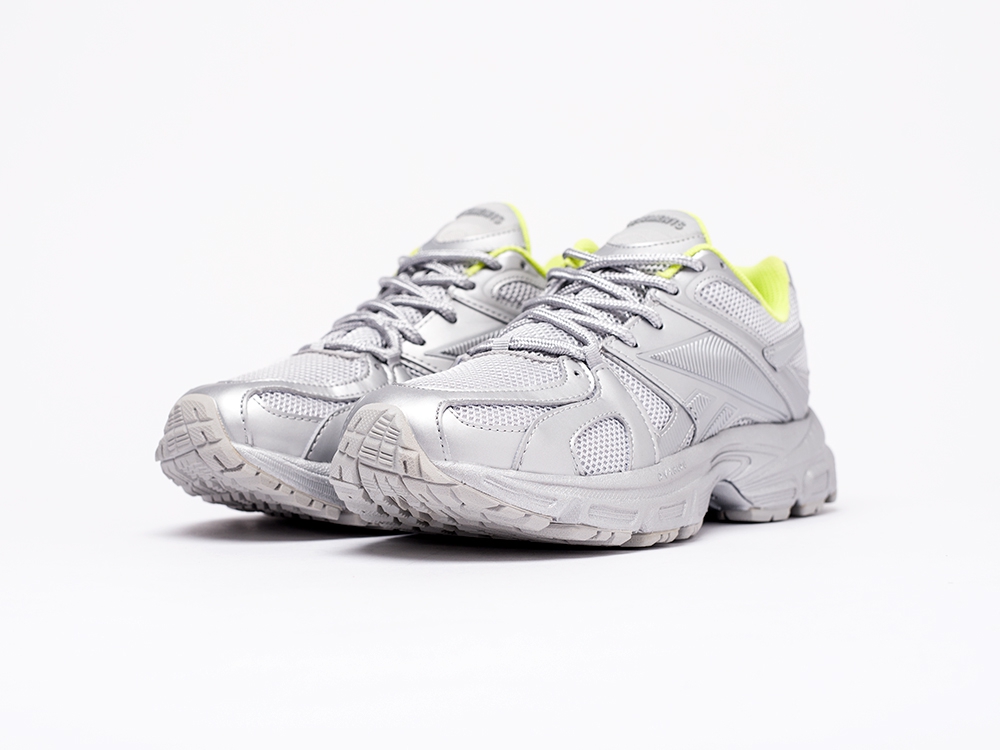 Reebok x Vetements Spike Runner 200 серые мужские (AR15723) - фото 2 Reebok x Vetements Spike Runner 200 серые мужские (AR15723) - фото 2