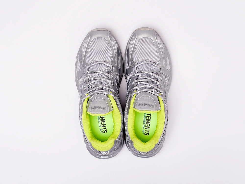 Reebok x Vetements Spike Runner 200 серые мужские (AR15723) - фото 3