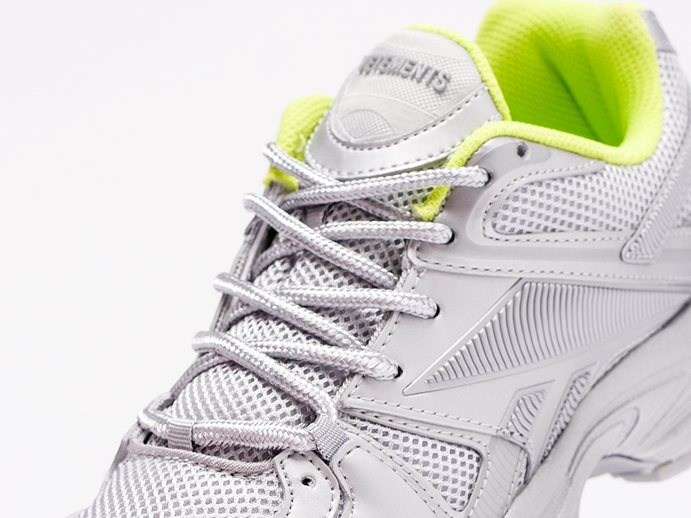 Reebok x Vetements Spike Runner 200 серые мужские (AR15723) - фото 6