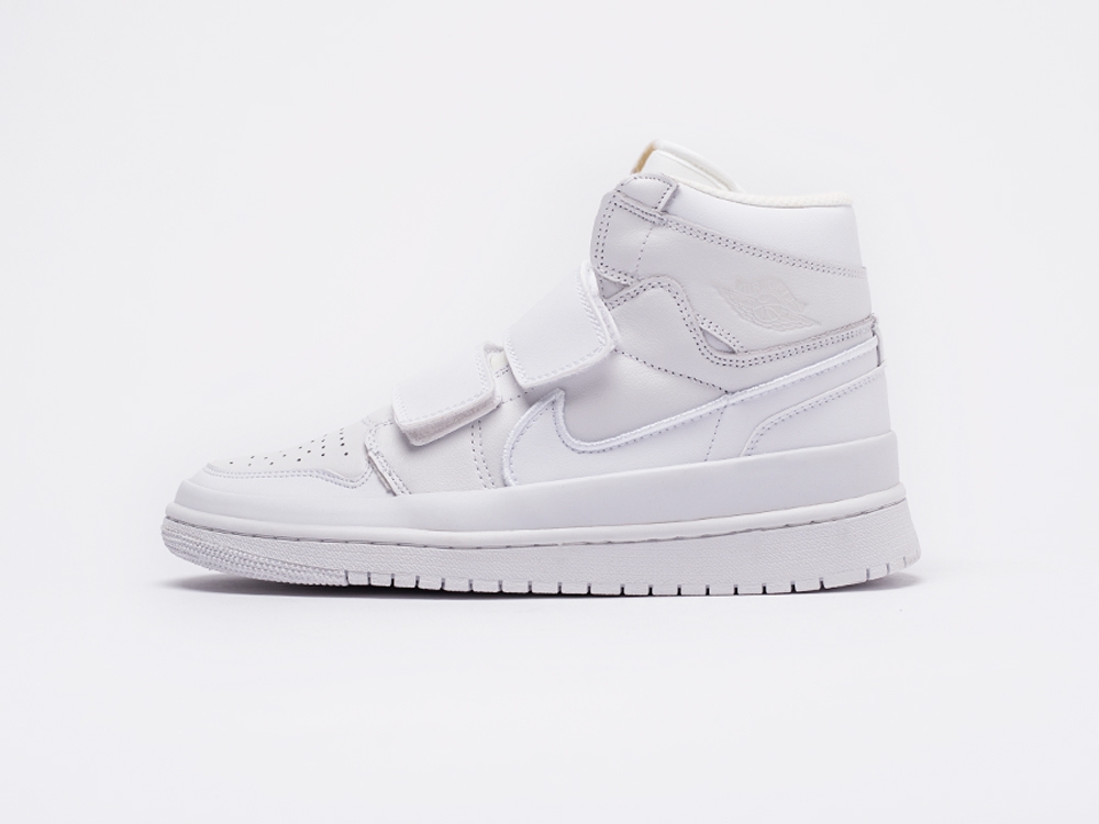 all white jordans with strap