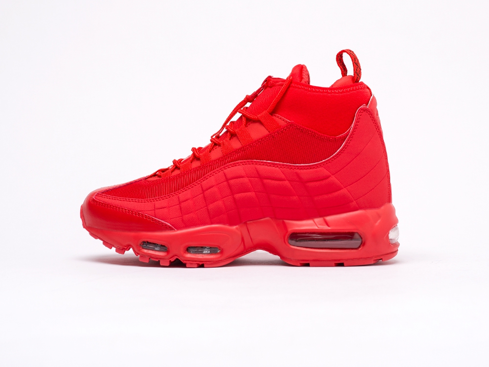 Nike Air Max 95 Sneakerboot красные мужские (AR15761) - фото 1 Nike Air Max 95 Sneakerboot красные мужские (AR15761) - фото 1