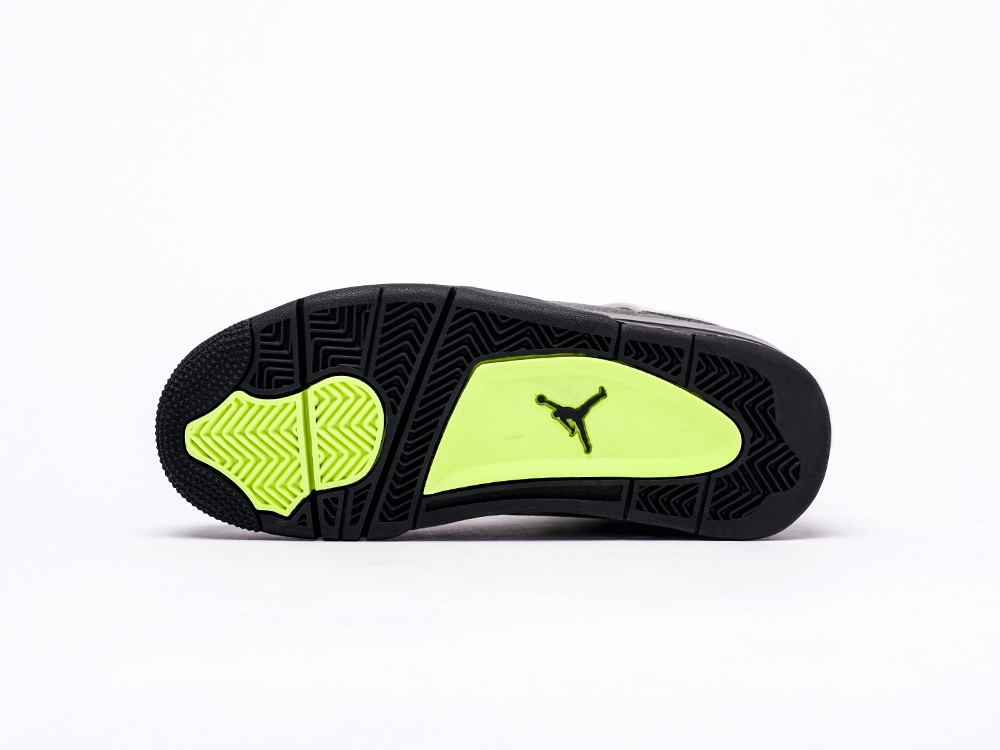 Nike Air Jordan 4 Retro зеленые женские (AR15763) - фото 5